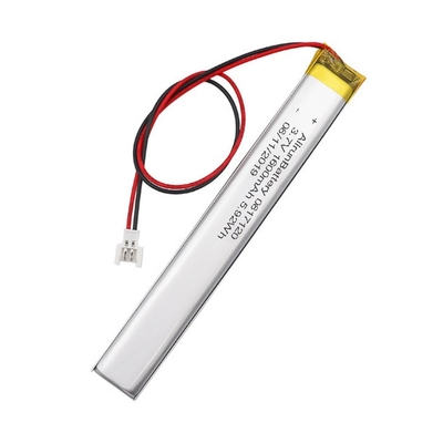 Pin Li Polymer tùy chỉnh Pin LiPo siêu hẹp 3.7V 1600mAh