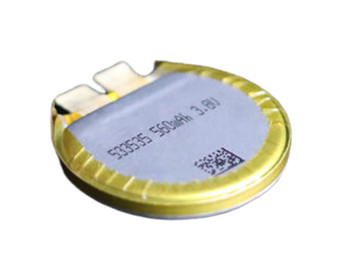 Đồng hồ thông minh chạy pin Lithium Ion tròn 3.7V 560mAh 533535