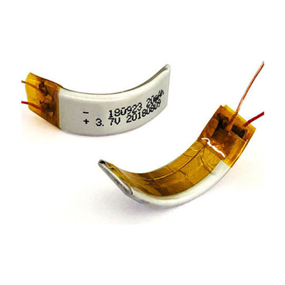 Bộ pin LiPo tùy chỉnh 3.7V 22mAh Bộ pin lithium polymer cong