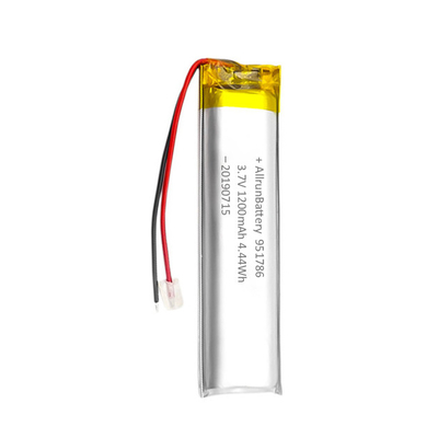 Bộ pin Lithium Ion tùy chỉnh 3,7 V 1200mah Dòng sạc 4,44 Wh 1C