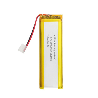 Pin Lithium Polymer có thể sạc lại tùy chỉnh 3.7 V 3000mAh 903090