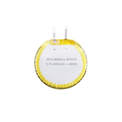 Pin LiPo tùy chỉnh tròn Pin Lithium Polymer 3.7 V 400mAh