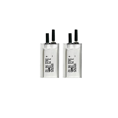 Pin LiPo siêu mỏng có thể sạc lại tùy chỉnh 3.7V 15mAh 091525