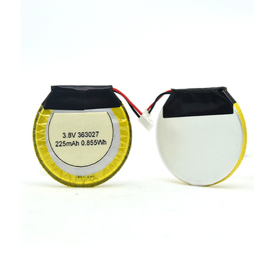 Pin tròn / Pin LiPo 225mAh 3,8 V Li cho Tai nghe Bluetooth