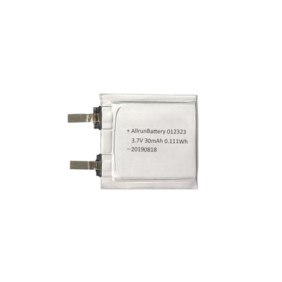 Pin LiPo 3.7V 30mAh Pin LiPo siêu mỏng 1mm Cell 012323