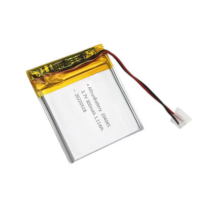 Pin LiPo siêu mỏng 3.7V 300mAh Pin Lithium tùy chỉnh 204050