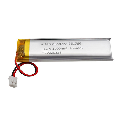 Gói pin Li-Polymer tùy chỉnh siêu hẹp 3.7V 1200mAh dành cho thiết bị y tế cầm tay