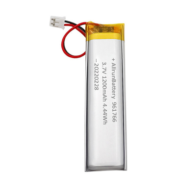 Gói pin Li-Polymer tùy chỉnh siêu hẹp 3.7V 1200mAh dành cho thiết bị y tế cầm tay