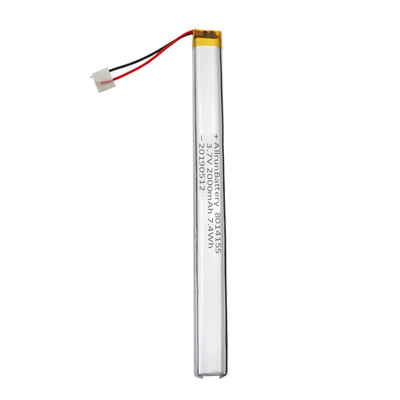 Pin LiPo tùy chỉnh 3,7 V 2000mAh đáng tin cậy siêu hẹp cho gậy ổ đĩa bút