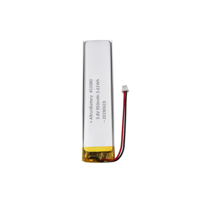 Điện tử đeo được Pin LiPo siêu hẹp 3.8V 950mAh 452080
