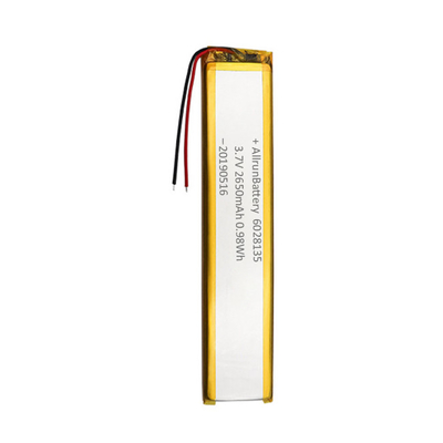 Pin Li-Po 3.7V 2650mAh Pin LiPo tùy chỉnh siêu hẹp 6mm