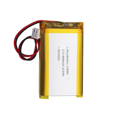 Máy lọc không khí Hình chữ nhật Pin Pin LiPo tùy chỉnh 3.7 V 4000mAh