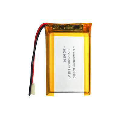 Pin hình chữ nhật mạnh mẽ Pin LiPo 3.7 V 1500mAh tùy chỉnh