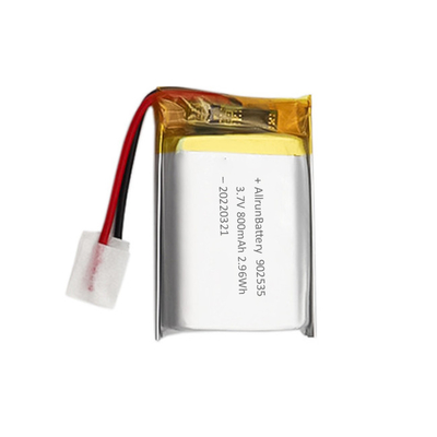 Pin LiPo nhẹ có thể sạc lại 800mAh 3.7V 902535 cho các thiết bị y tế