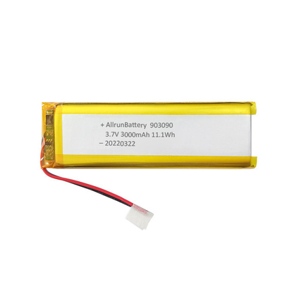 Pin Lithium Polymer có thể sạc lại tùy chỉnh 3.7 V 3000mAh 903090