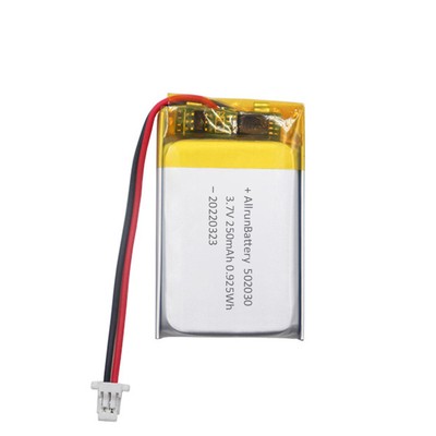 Pin LiPo 3.7 V 250mAh mỏng Hình chữ nhật Pin sạc Lithium Polymer