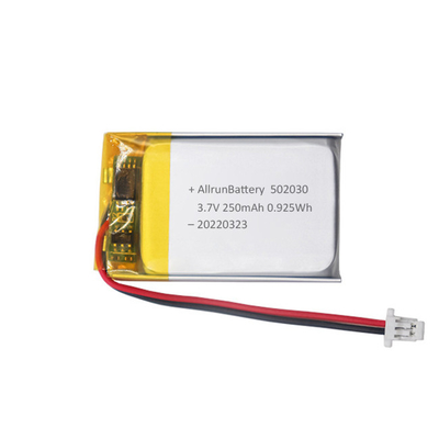 Pin LiPo 3.7 V 250mAh mỏng Hình chữ nhật Pin sạc Lithium Polymer