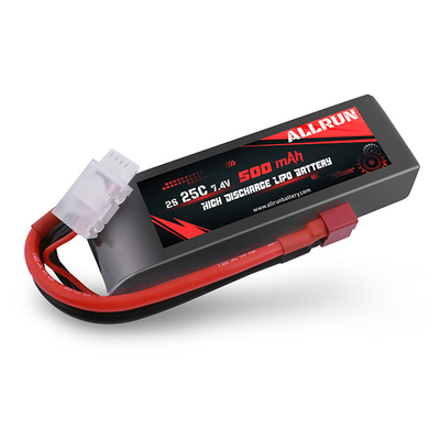 Bộ pin LiPo xả cao 25C 2S 500mAh 7.4V dành cho dụng cụ điện