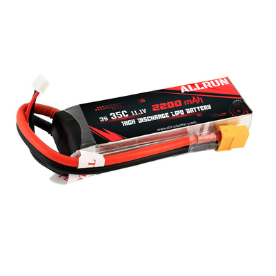 Pin Lithium Polymer 35C xả cao Pin 3S 11.1 V 2200mAh LiPo