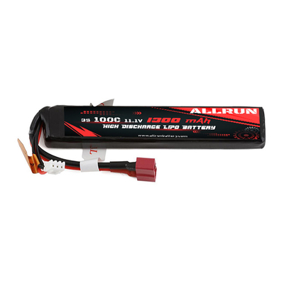 RC 100C 11.1V Li Polymer Pin Cao C Rate 3S 1300mAh LiPo Pin
