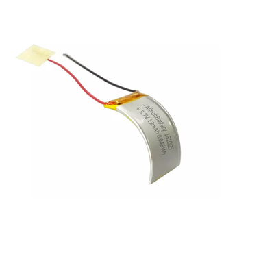 Pin sạc LiPo cong 3.7 V 13mAh với khả năng tự xả thấp