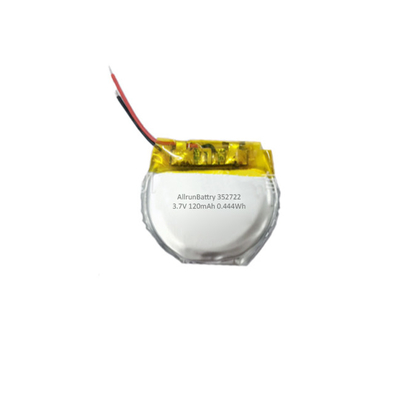 Pin Lithium Polymer tròn tùy chỉnh Pin LiPo 3.7 V 120mAh