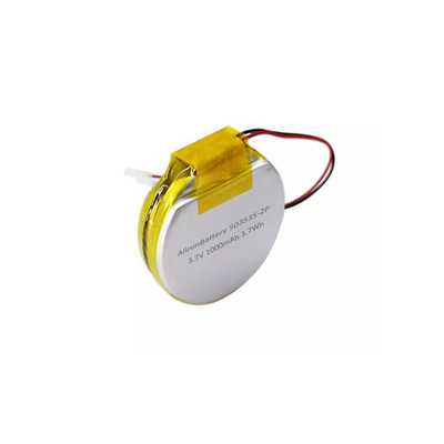 Đồng hồ thông minh Gói pin LiPo tròn 1S2P 3.7V 1000mAh 503535
