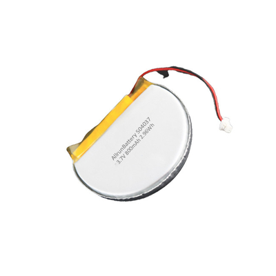 Pin sạc 3,7 V 800mAh ổn định Bộ pin LiPo tùy chỉnh tròn