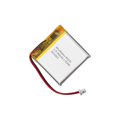 Bộ pin IoT nhẹ 3.7V 460mAh Bộ pin LiPo vuông có thể sạc lại