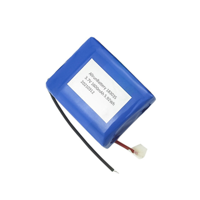 Bộ pin lithium tùy chỉnh 183035 Pin Li Ion 3.7 V 1600mah