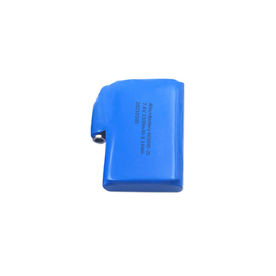 Pin sạc đeo được 2S1P Bộ pin lithium polymer 1100mAh 7.4 V