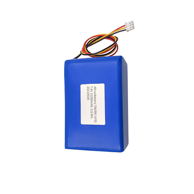 Bộ pin Li-ion polymer nhẹ 2S3P Pin LiPo 7.4V 15000mAh