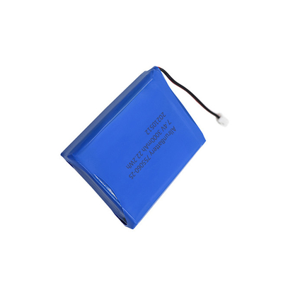 Bộ pin Lithium y tế 2S1P 7.4V 3000mAh có thể sạc lại mạnh mẽ