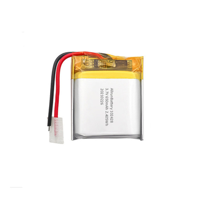 Pin LiPo 3.7 V 650mAh tùy chỉnh Bộ pin lithium polymer có thể sạc lại 1C