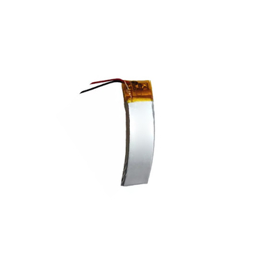 Pin sạc có thể đeo được tùy chỉnh 320mAh 3.7 V Pin LiPo cong