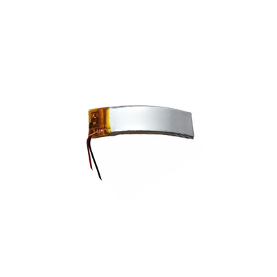 Pin sạc có thể đeo được tùy chỉnh 320mAh 3.7 V Pin LiPo cong