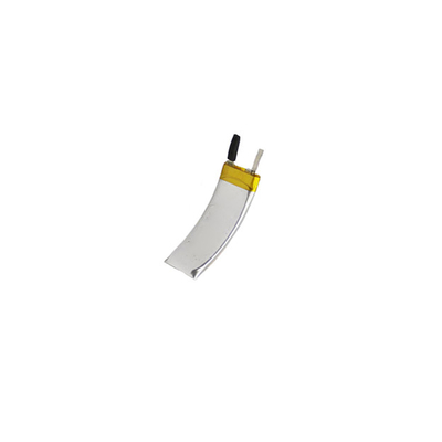 3.7V 30mAh 250727 Pin LiPo cong có thể sạc lại cho sản phẩm đeo được