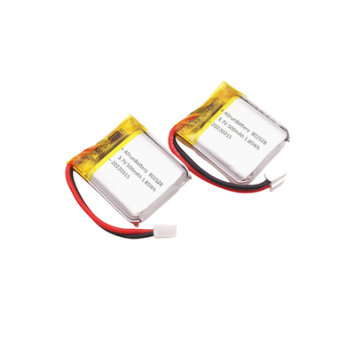 Pin hình chữ nhật nhẹ Pin di động 3.7 V Pin LiPo 500mAh