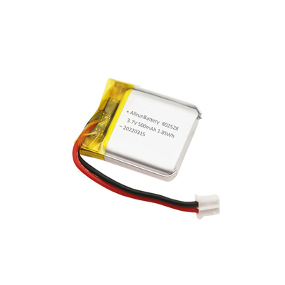 Pin hình chữ nhật nhẹ Pin di động 3.7 V Pin LiPo 500mAh