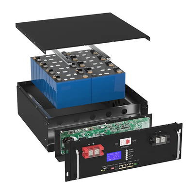 Pin LiFePO4 tùy chỉnh Hệ thống năng lượng mặt trời Powerwall Pin 48V 100Ah LiFePO4